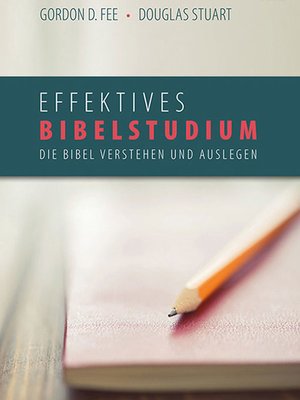 cover image of Effektives Bibelstudium